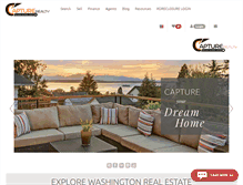 Tablet Screenshot of capturerealty.com